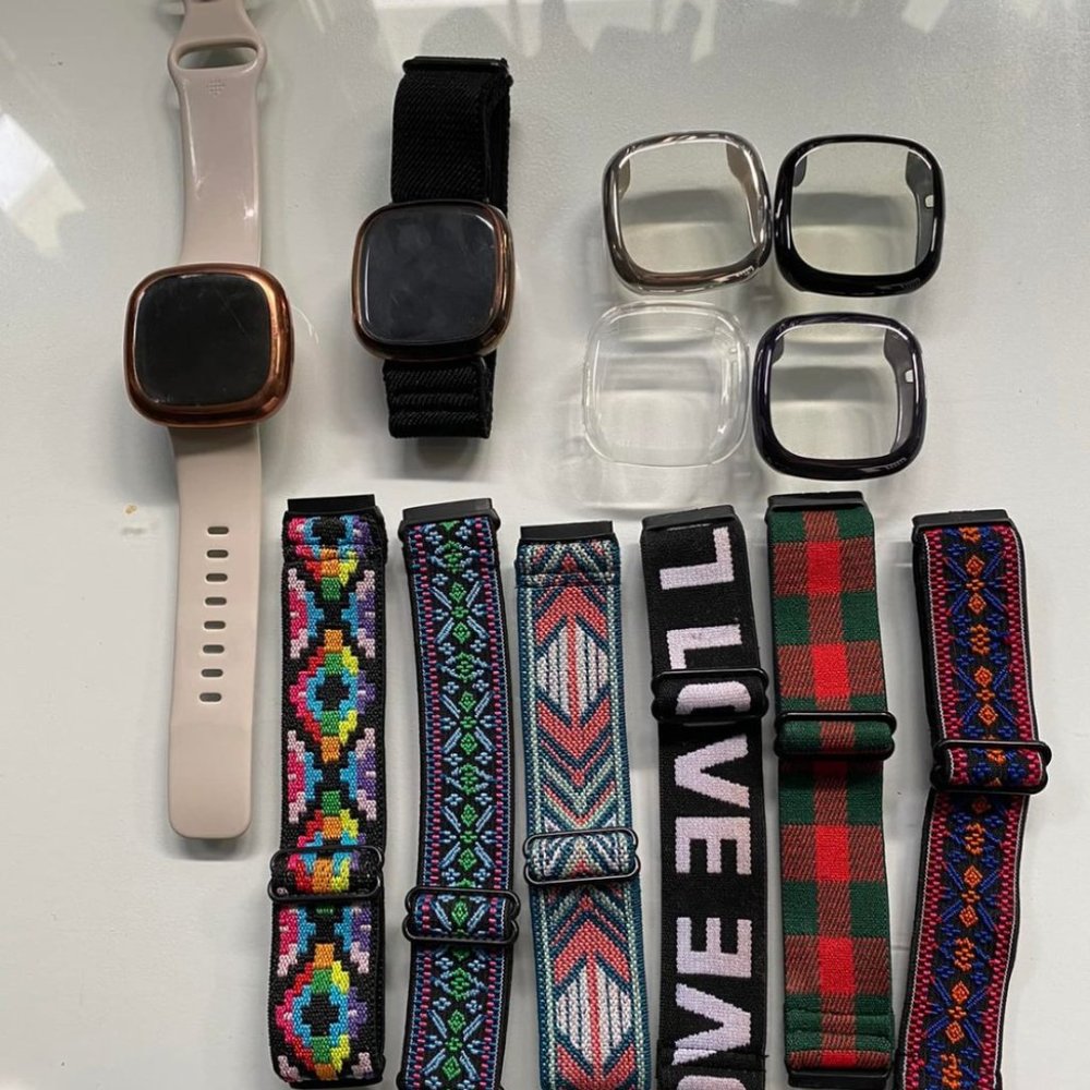 Two FitBit Sense in Great Working Condition